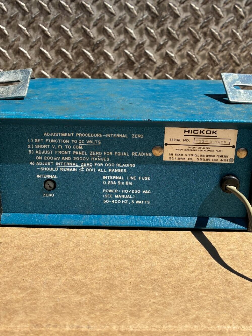 HICKOK Model 334 Digital Multimeter - Picture 5 of 7
